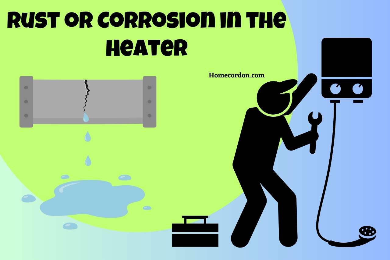 Rust or Corrosion in the Heater
