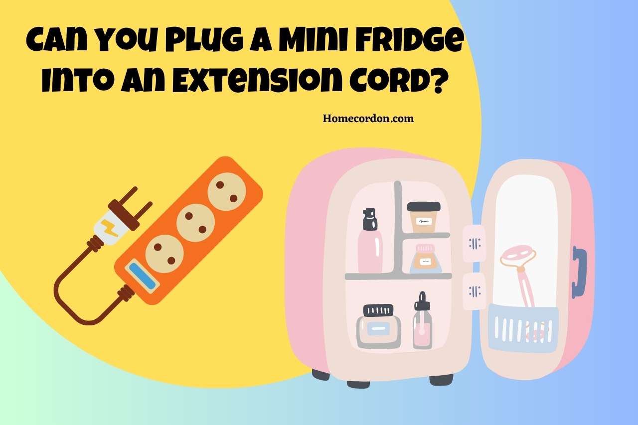 Read more about the article Can You Plug a Mini Fridge into an Extension Cord? Power Up or Power Down?