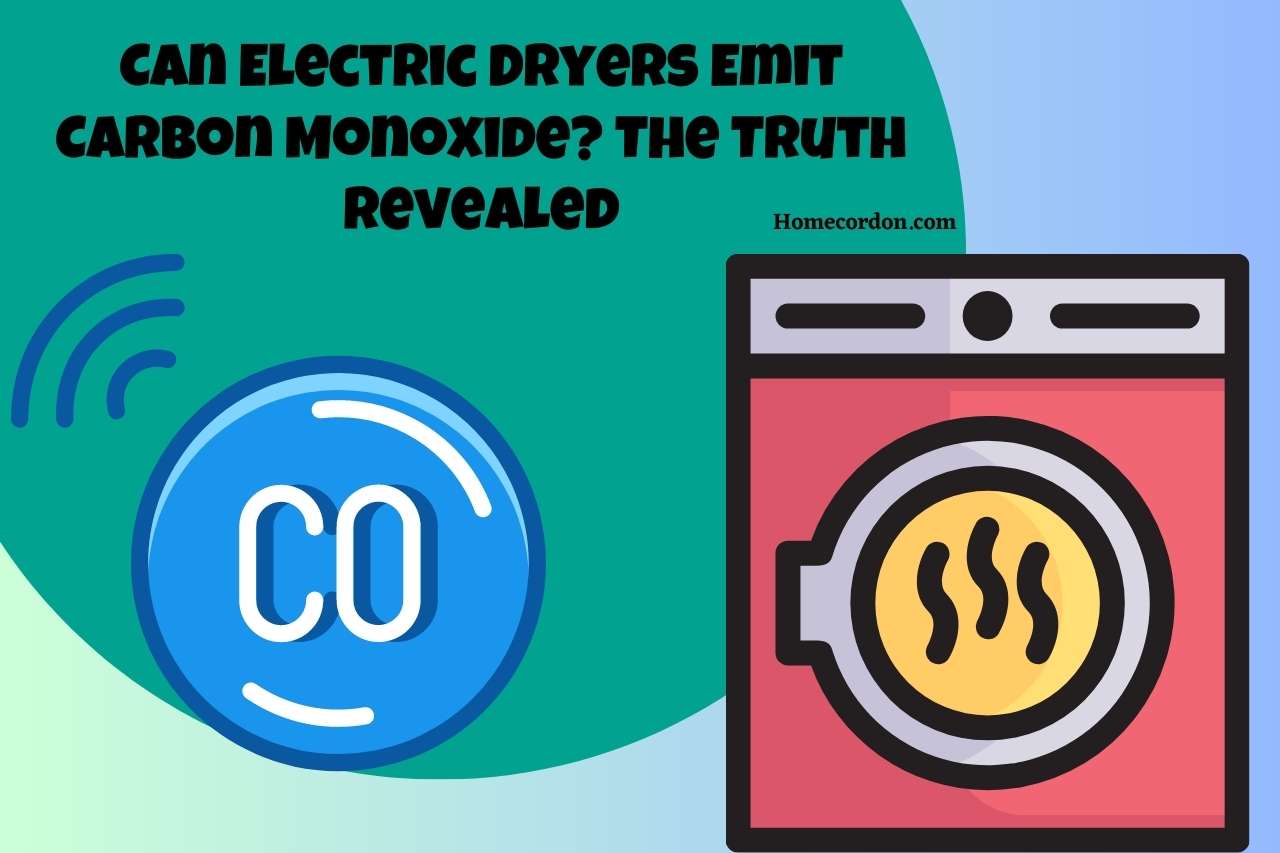 You are currently viewing Can Electric Dryers Emit Carbon Monoxide? The Truth Revealed